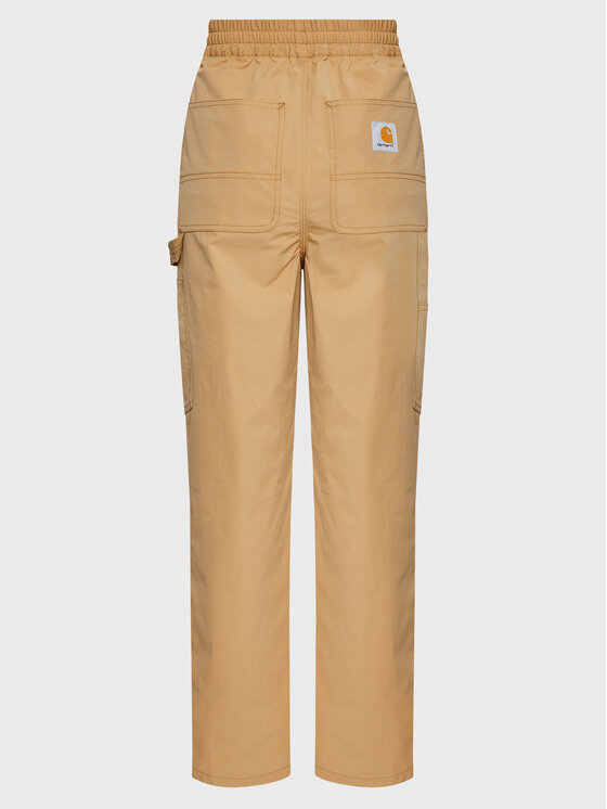 Carhartt WIP Carhartt WIP Штани з тканини Unisex Montana I030622 Бежевий Regular Fit