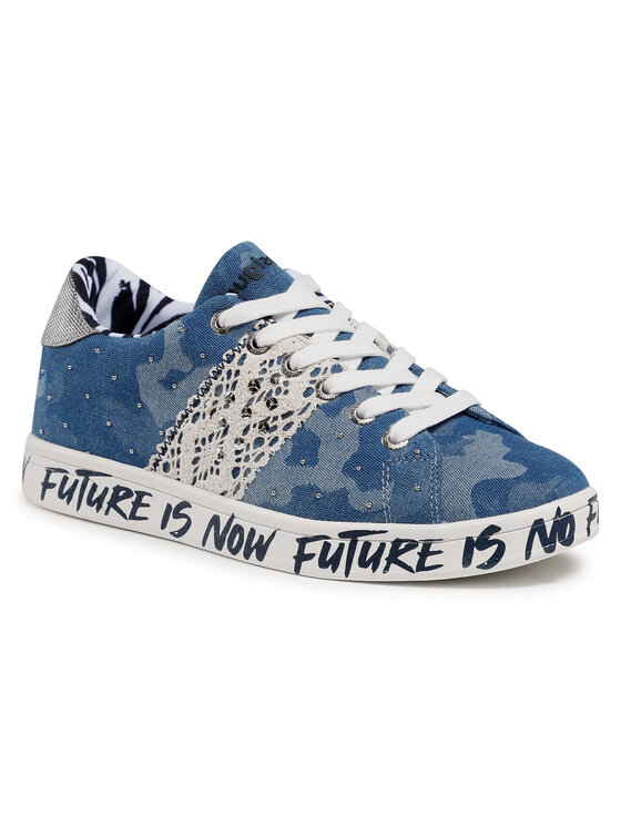 Desigual Desigual Αθλητικά Cosmic Militar 21SSKD02 Μπλε