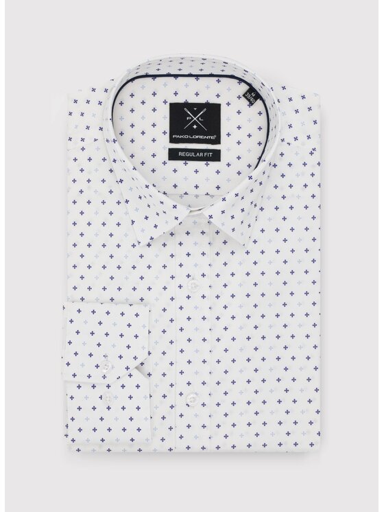 Pako Lorente Pako Lorente Koszula P24WF-1X-057 Biały Regular Fit