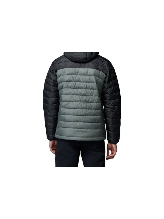 Columbia Columbia Kurtka przejściowa Powder Lite II Hooded Jacket 2086944342 Zielony Regular Fit