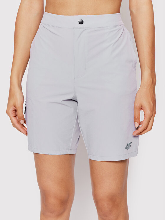 4F 4F Športové kraťasy H4L22-SKDTR062 Sivá Regular Fit