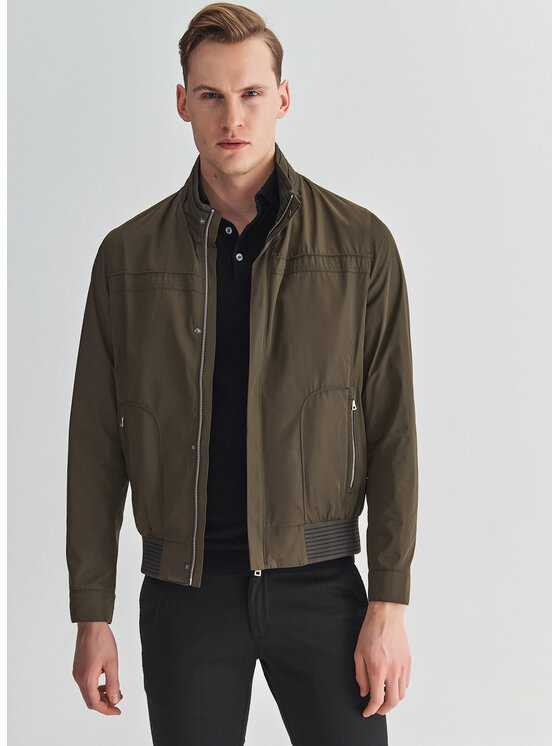 Pako Lorente Pako Lorente Kurtka przejściowa P22SF-5X-002 Zielony Regular Fit