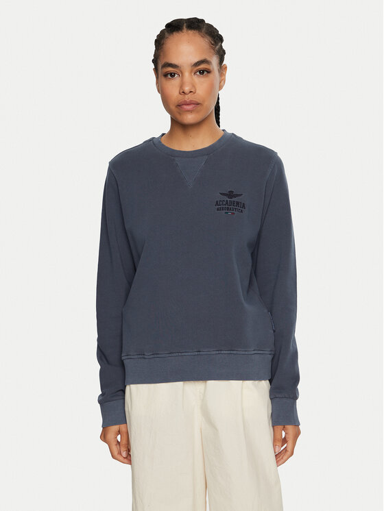 Aeronautica Militare Aeronautica Militare Sweatshirt 242FE1924DF560 Dunkelblau Regular Fit