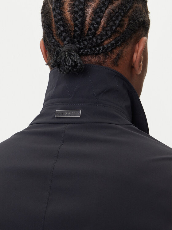 Bugatti Bugatti Palton 535400-59030 Bleumarin Slim Fit