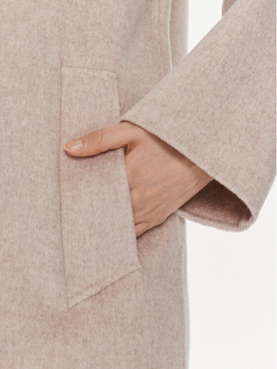 IVY OAK IVY OAK Cappotto di lana IO111082 Beige Regular Fit