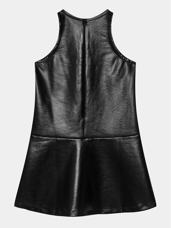 Calvin Klein Jeans Calvin Klein Jeans Vestito in similpelle Spacer IG0IG02312 Nero Flare Fit