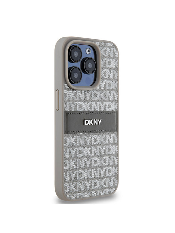 DKNY DKNY Etui na telefon Apple iPhone 15 Pro Max Beżowy