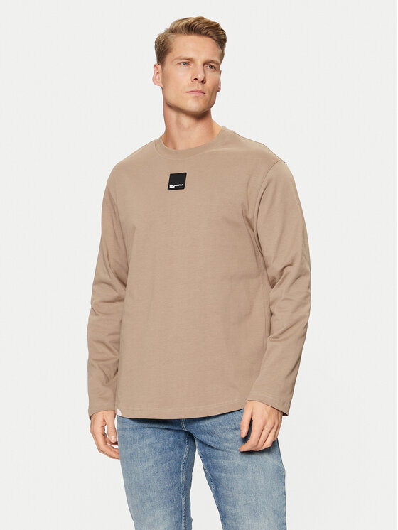 Karl Lagerfeld Jeans Karl Lagerfeld Jeans Longsleeve A1M17043 Beige Regular Fit