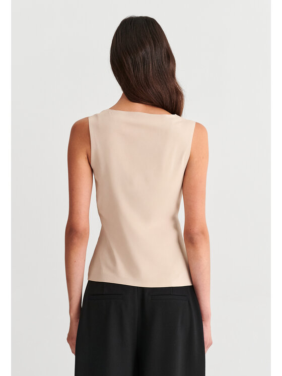 TATUUM TATUUM Blúzka LETHA Béžová Classic Fit