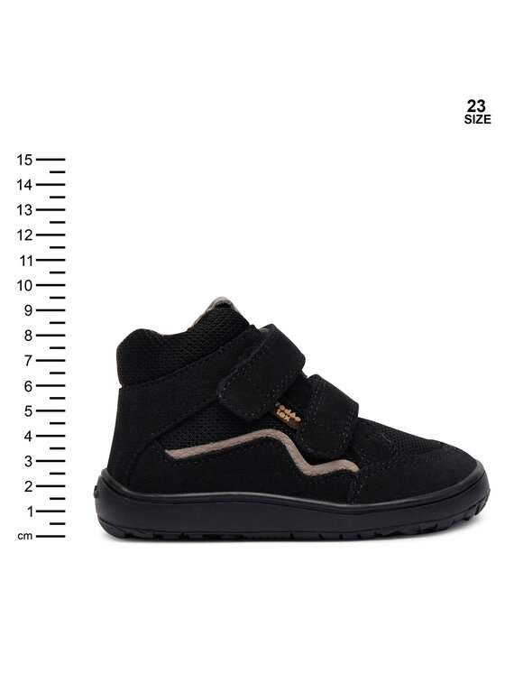 Froddo Froddo Šnurovacia obuv Barefoot Tex Autumn G3110266-20 M Čierna