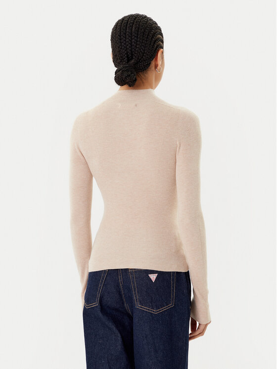 Guess Guess Dolčevita W5BR15 Z3OW2 Bež Slim Fit