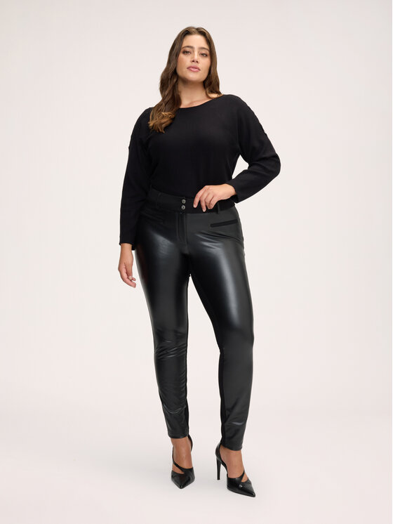 Fiorella Rubino Fiorella Rubino Sweter M355L008638N033 Czarny Regular Fit