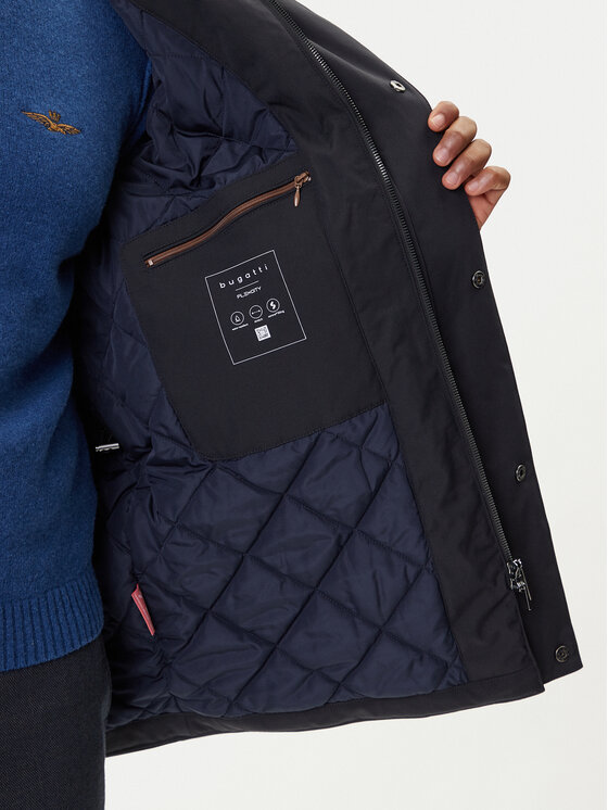 Bugatti Bugatti Átmeneti kabát 873513 81035 Sötétkék Regular Fit