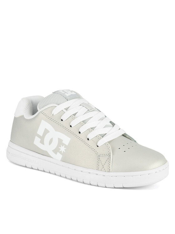 DC Shoes DC Shoes Sneakersy GAVELER ADJS700082-MSL Stříbrná