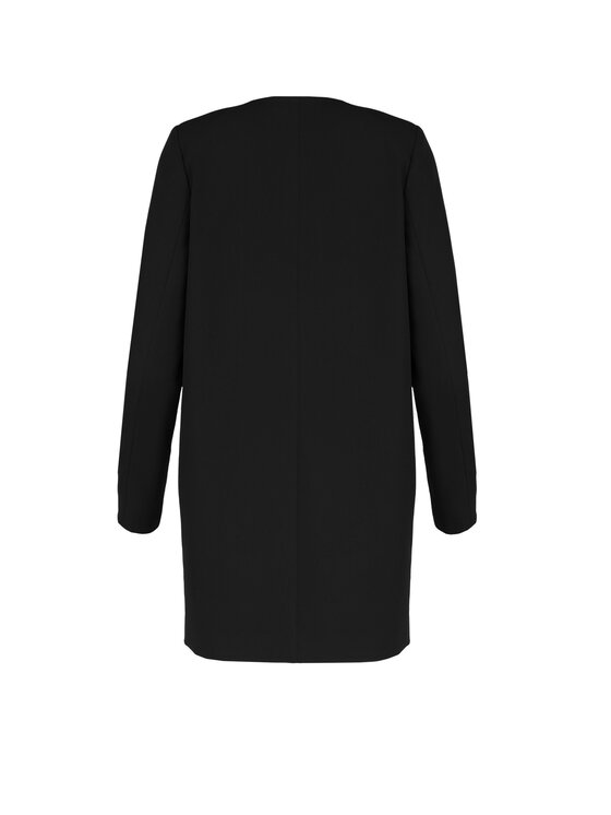 FIGL FIGL Płaszcz M551 Czarny Regular Fit