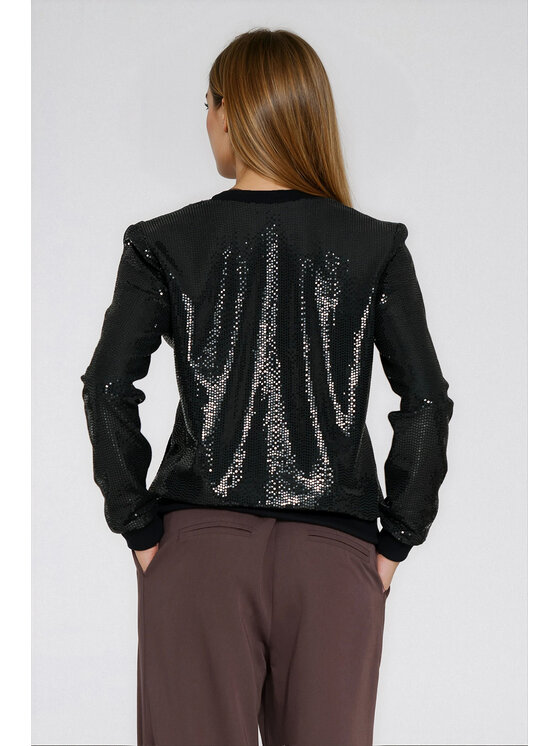 NIFE NIFE Mikina BL14 Černá Regular Fit