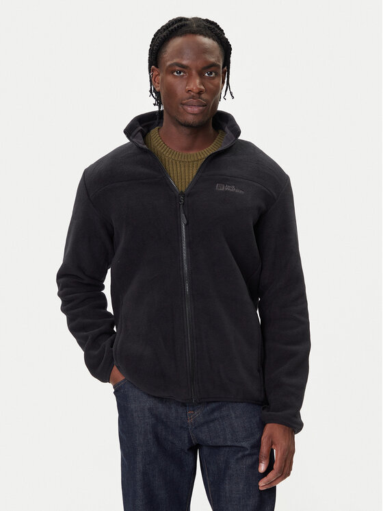 Jack Wolfskin Jack Wolfskin Outdoor striukė Taubenberg 3in1 1115311 Juoda Regular Fit