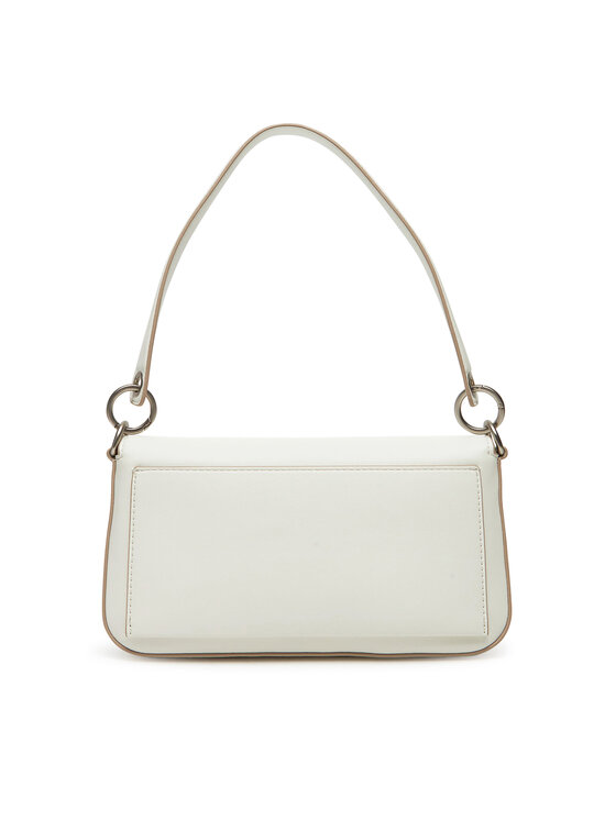 Calvin Klein Calvin Klein Kabelka Sculpted Flap Shoulder Pouch LV04K3148G Bílá
