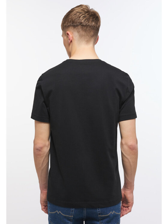 Mustang Mustang T-shirt ALEX C PRINT Nero Regular Fit