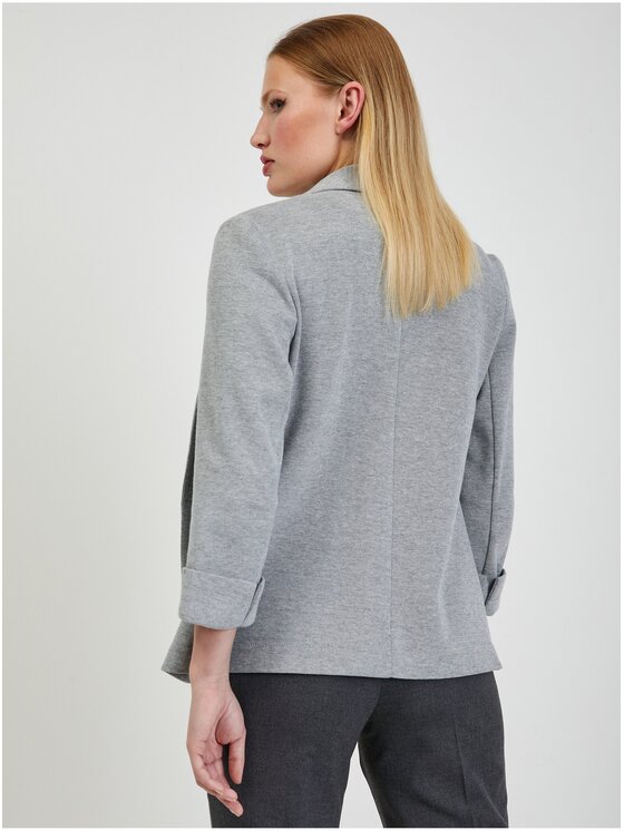 Orsay Orsay Marynarka 490456-673000__40 Szary Regular Fit