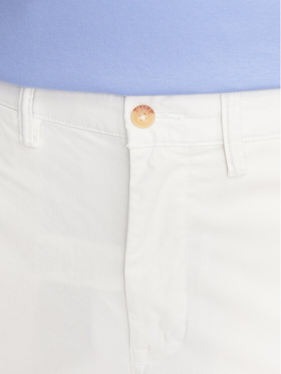 Polo Ralph Lauren Polo Ralph Lauren Pantalon scurți din material 710799213031 Alb Slim Fit
