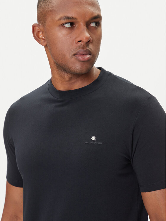 KARL LAGERFELD KARL LAGERFELD T-shirt 755053 554235 Tamnoplava Regular Fit