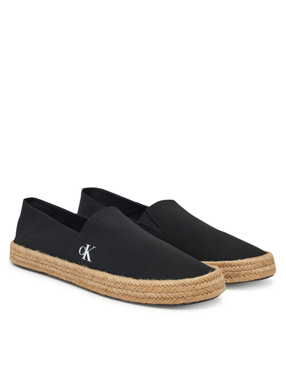 Calvin Klein Jeans Calvin Klein Jeans Espadryle Inj Espadrille Cv YM0YM01251 Czarny