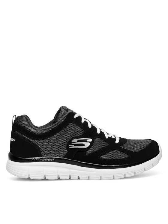 Skechers Skechers Sneakersy BURNS AGOURA 52635 BKW Černá