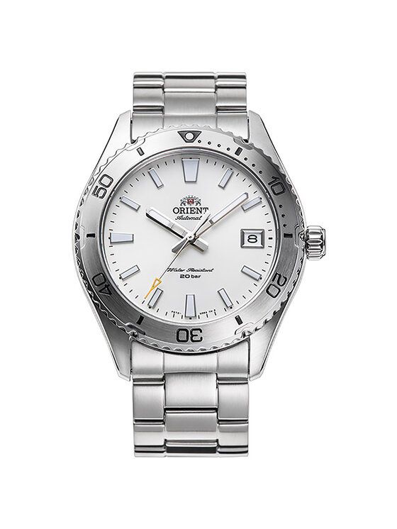 Orient Orient Zegarek RA-AC0Q03S10B Srebrny
