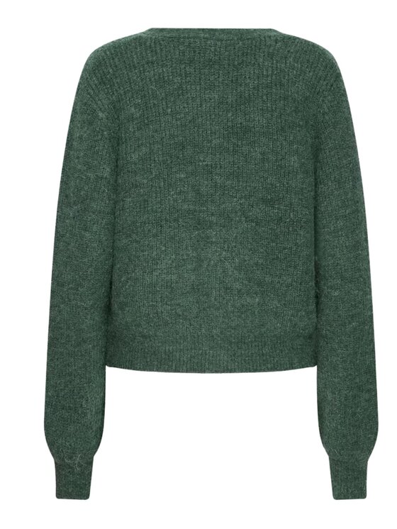 ICHI ICHI Cardigan IHMARIN CA6 Verde Regular Fit