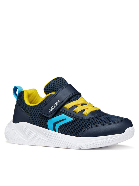 Geox Geox Sneakersy J Sprintye Boy J36GBA 01454 C0657 S Granatowy