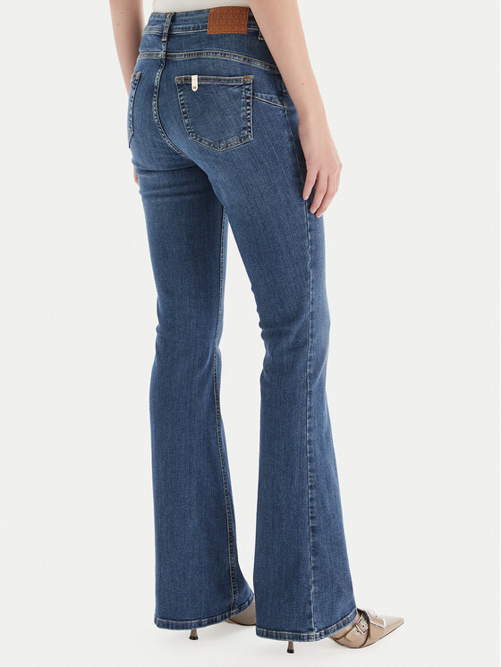Liu Jo Liu Jo Jeans hlače UF5015 D0236 Modra Bottom Up Fit