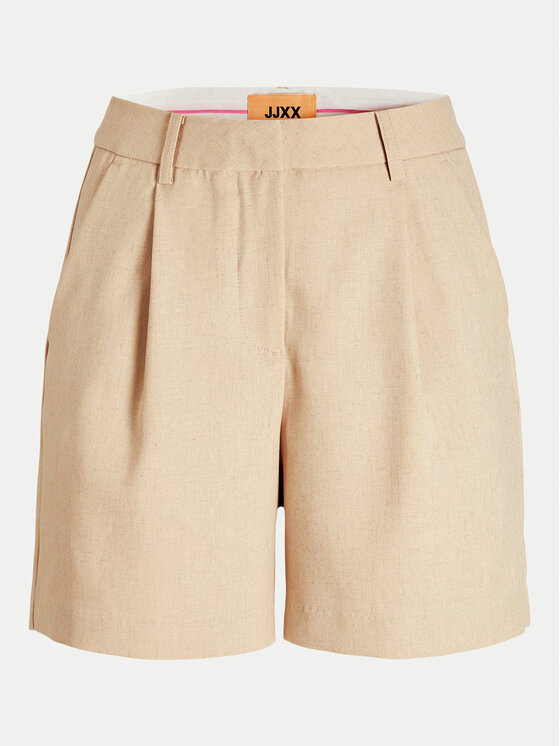 JJXX JJXX Stoffshorts Ellis 12268838 Beige Wide Leg