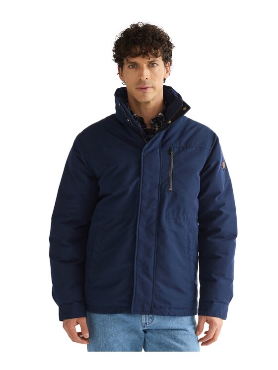 Wrangler Wrangler Kurtka przejściowa 112387070 Granatowy Regular Fit