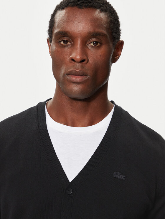 Lacoste Lacoste Ζακέτα AH5665 Μαύρο Regular Fit