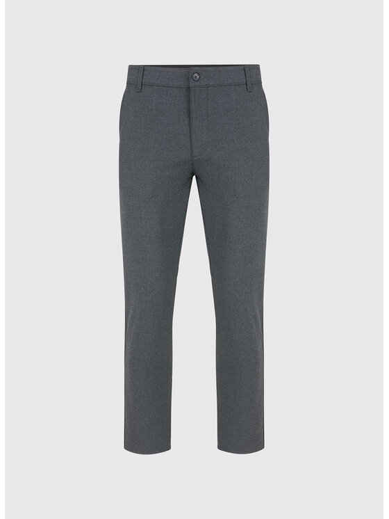 Pako Lorente Pako Lorente Spodnie materiałowe P25WF-WX-006 Szary Slim Fit