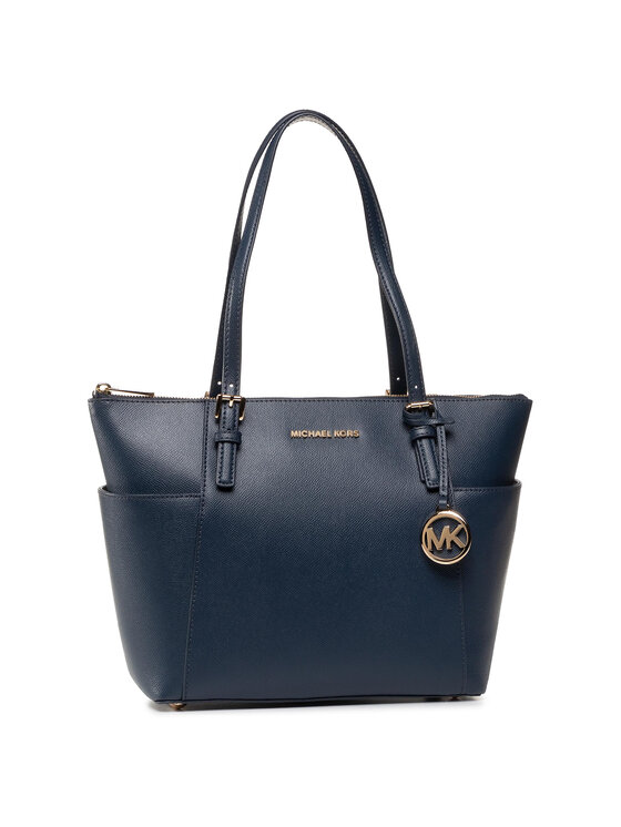 MICHAEL Michael Kors MICHAEL Michael Kors Дамска чанта Jet Set Item 30F2GTTT8L Тъмносин