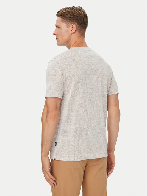 BOSS BOSS T-särk H-Thompson 181 50565299 Beež Regular Fit