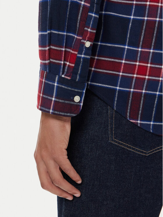 Tommy Hilfiger Tommy Hilfiger Košeľa Hero MW0MW40473 Tmavomodrá Regular Fit