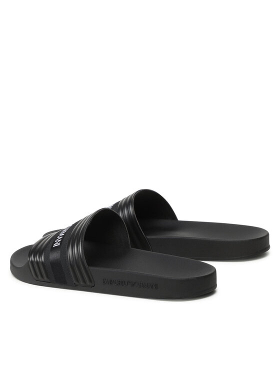 Emporio Armani Emporio Armani Šľapky XVPS03 XN127 00002 Čierna