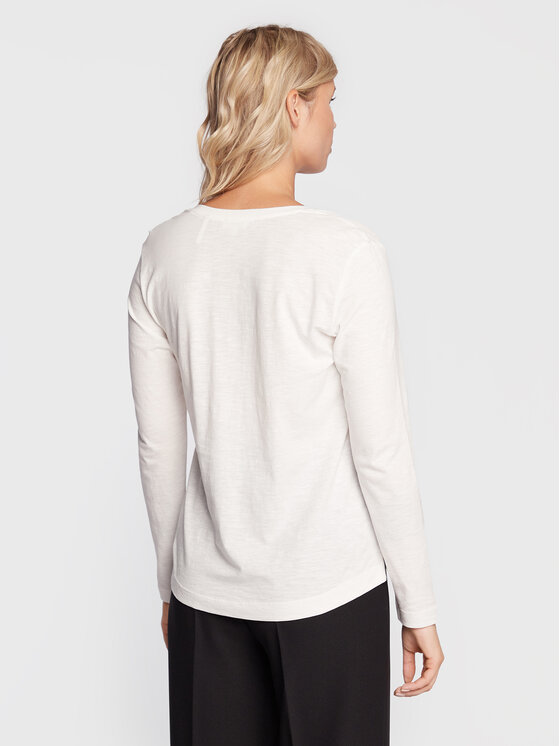 s.Oliver s.Oliver Blúzka 2122512 Biela Relaxed Fit