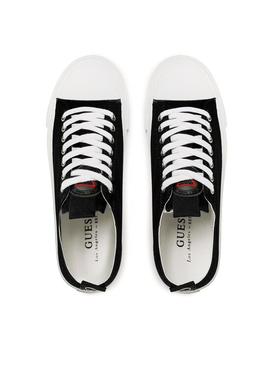 Guess Guess Кеди Ederla Low Cut FL5ERL FAB12 Чорний