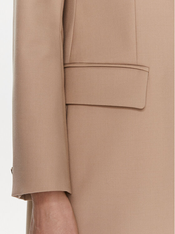 IVY OAK IVY OAK Вълнено палто Jil Sue IO119088 Бежов Regular Fit
