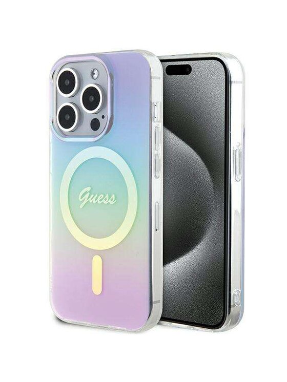 Etui na telefon Guess, Fioletowe, Apple iPhone 15 Pro Max