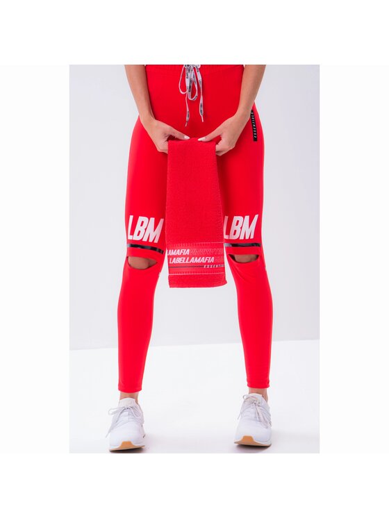 LaBellaMafia LaBellaMafia Ręcznik LABELLAMAFIA TOWEL ESSENTIALS RED Czerwony