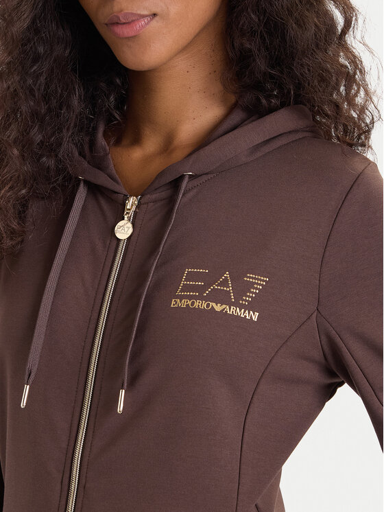 EA7 Emporio Armani EA7 Emporio Armani Tepláková souprava 8NTV51 TJ9RZ U6063 Hnědá Regular Fit