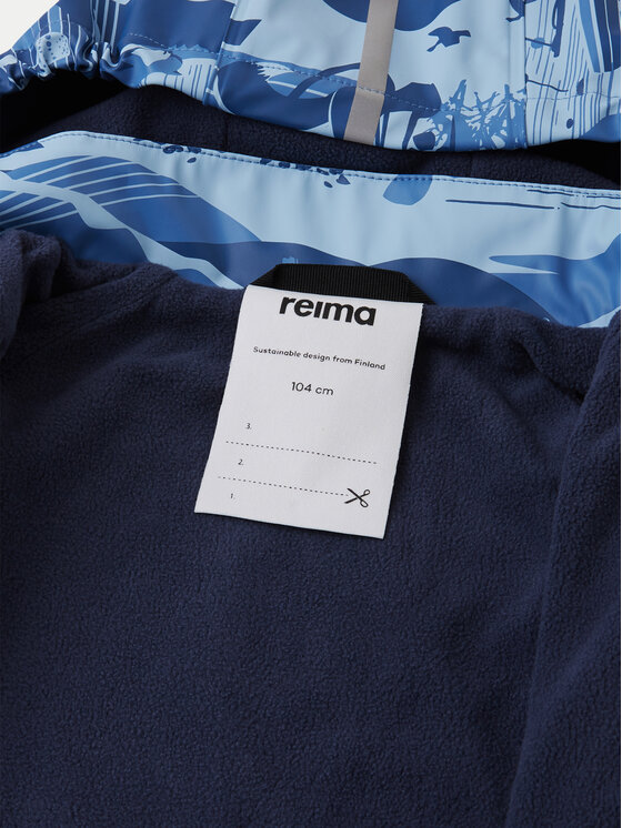 Reima Reima Kurtka przeciwdeszczowa Koski 5100024A Niebieski Regular Fit
