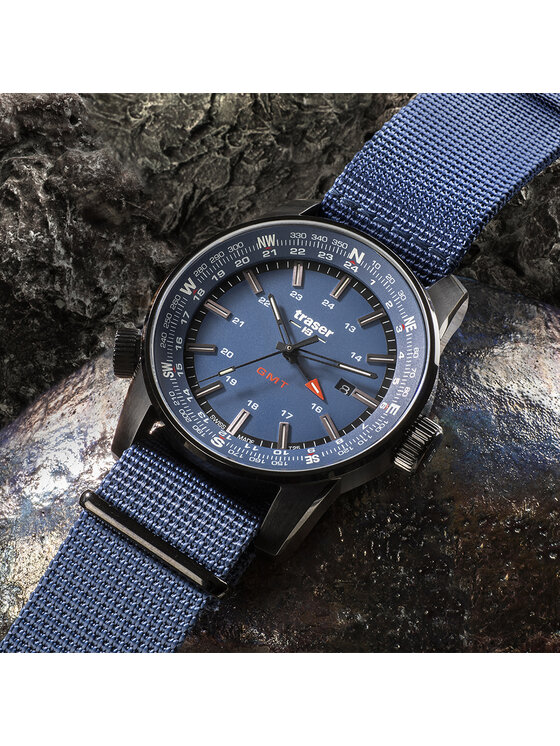 Traser Traser Zegarek TS-109034 Niebieski