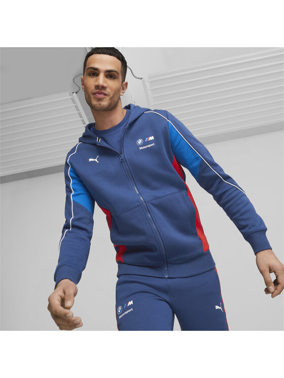 Puma Puma Bluza 538131 Niebieski Regular Fit