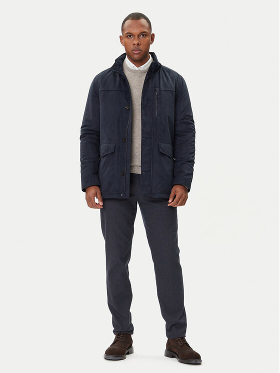 Bugatti Bugatti Übergangsjacke 877400 81018 D Dunkelblau Regular Fit